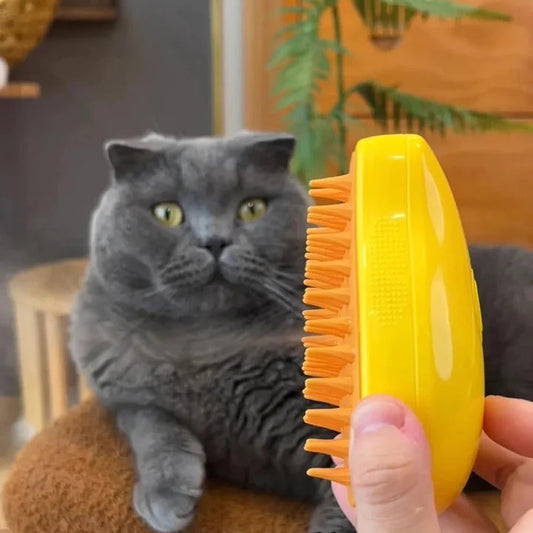 Cat Steamy Massage Brush | Cat Massage Brush | Equinox Online Store